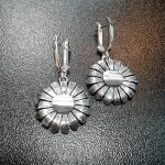 СРЕБЪРНИ ОБЕЦИ - ЦВЕТЕ, РЪЧНА ИЗРАБОТКА.