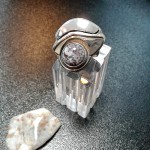 СРЕБЪРЕН ПРЪСТЕН С АХАТ МАДАГАСКАР