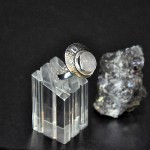 СРЕБЪРЕН ПРЪСТЕН С РОЗОВ КВАРЦ, РЪЧНА ИЗРАБОТКА