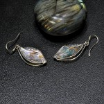 СРЕБЪРНИ ОБЕЦИ С КРАЛСКИ СЕДЕФ, РЪЧНА ИЗРАБОТКА