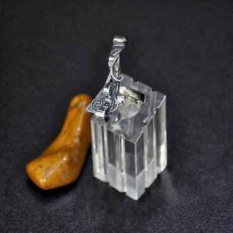 СРЕБЪРЕН ПРЪСТЕН, РЪЧНА ИЗРАБОТКА