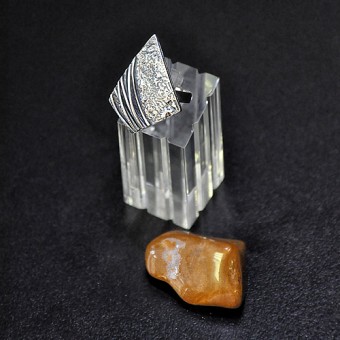  СРЕБЪРЕН ПРЪСТЕН, РЪЧНА ИЗРАБОТКА