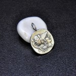   СРЕБЪРЕН МЕДАЛЬОН "РИМСКА МОНЕТА" 