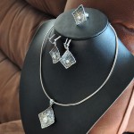 СРЕБЪРЕН КОМПЛЕКТ С РЕЧНА ПЕРЛА