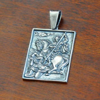 СРЕБЪРЕН МЕДАЛЬОН „СВ.ДИМИТЪР“