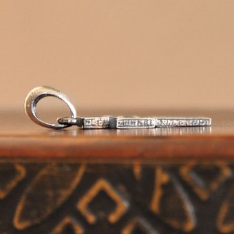 СРЕБЪРЕН МЕДАЛЬОН - ДВУСТРАНЕН КРЪСТ