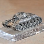 СРЕБЪРЕН ТАНК МОДЕЛ Т-34