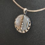 СРЕБЪРЕН МЕДАЛЬОН, РЪЧНА ИЗРАБОТКА