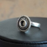 СРЕБЪРЕН ПРЪСТЕН, РЪЧНА ИЗРАБОТКА.