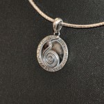 СРЕБЪРЕН МЕДАЛЬОН, РЪЧНА ИЗРАБОТКА