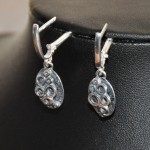  СРЕБЪРНИ ОБЕЦИ С ОВАЛНА ФОРМА