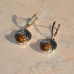 СРЕБЪРНИ ОБЕЦИ С МЪХОВ АХАТ