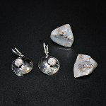 СРЕБЪРНИ ОБЕЦИ С АХАТ