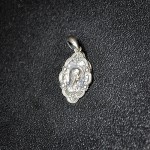 СРЕБЪРЕН МЕДАЛЬОН- СВ.БОГОРОДИЦА