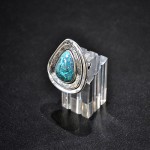 СРЕБЪРЕН ПРЪСТЕН С ШАТУКИТ /ЕСТЕСТВЕН МИНЕРАЛ/