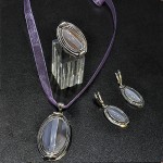 СРЕБЪРЕН КОМПЛЕКТ „ДОН ХАЛЦЕДОН“ С ХАЛЦЕДОН