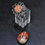 СРЕБЪРЕН ПРЪСТЕН С ЯСПИС „БРЕКЧА“