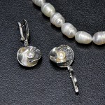 СРЕБЪРНИ ОБЕЦИ С РЕЧНА ПЕРЛА