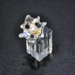 СРЕБЪРЕН ПРЪСТЕН С РЕЧНА ПЕРЛА