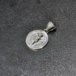 СРЕБЪРЕН МЕДАЛЬОН, РЪЧНА ИЗРАБОТКА