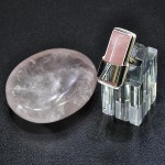 СРЕБЪРЕН ПРЪСТЕН С РОЗОВ КВАРЦ