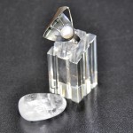 СРЕБЪРЕН ПРЪСТЕН С РЕЧНА ПЕРЛА