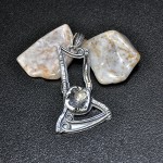 СРЕБЪРЕН МЕДАЛЬОН, РЪЧНА ИЗРАБОТКА