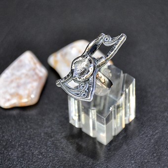 СРЕБЪРЕН ПРЪСТЕН, РЪЧНА ИЗРАБОТКА