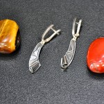 СРЕБЪРНИ ОБЕЦИ, РЪЧНА ИЗРАБОТКА.