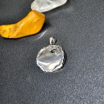 СРЕБЪРЕН МЕДАЛЬОН, РЪЧНА ИЗРАБОТКА.