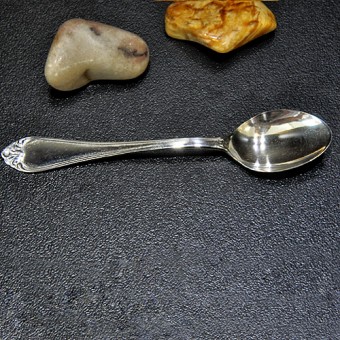 СРЕБЪРНА ЛЪЖИЧКА, ДЪЛЖИНА 11 см.