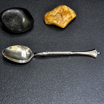 СРЕБЪРНА ЛЪЖИЧКА, ДЪЛЖИНА 11 см.