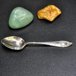 СРЕБЪРНА ЛЪЖИЧКА, ДЪЛЖИНА 10.7 см.