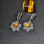 СРЕБЪРНИ ОБЕЦИ С ТИГРОВО ОКО