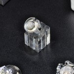 СРЕБЪРЕН ПРЪСТЕН СЪС СНЕЖЕН КВАРЦ