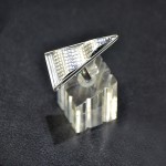 СРЕБЪРЕН ПРЪСТЕН С ТРИЪГЪЛНА ФОРМА