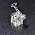 СРЕБЪРЕН ПРЪСТЕН С ЛАБРАДОРИТ