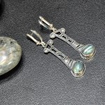 СРЕБЪРНИ ОБЕЦИ С ЛАБРАДОРИТ