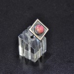 СРЕБЪРЕН ПРЪСТЕН  С РОДОНИТ