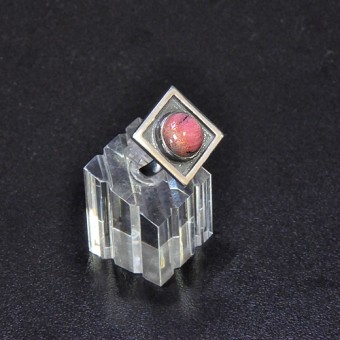 СРЕБЪРЕН ПРЪСТЕН  С РОДОНИТ