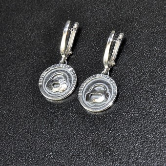 СРЕБЪРНИ ОБЕЦИ, РЪЧНА ИЗРАБОТКА.