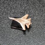 СРЕБЪРЕН САМОЛЕТ МОДЕЛ СУ 27