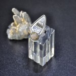 СРЕБЪРЕН ПРЪСТЕН С КВАРЦ И ОКСИДИРАНО СРЕБРО