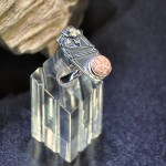 СРЕБЪРЕН ПРЪСТЕН С АХАТ, РЪЧНА ИЗРАБОТКА