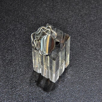 СРЕБЪРЕН ПРЪСТЕН, РЪЧНА ИЗРАБОТКА.