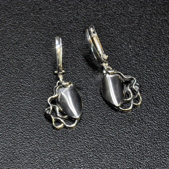 СРЕБЪРНИ ОБЕЦИ, РЪЧНА ИЗРАБОТКА.