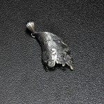 СРЕБЪРЕН МЕДАЛЬОН, РЪЧНА ИЗРАБОТКА.