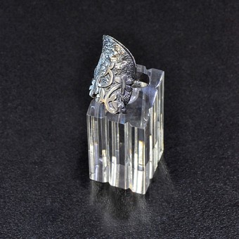 СРЕБЪРЕН ПРЪСТЕН, РЪЧНА ИЗРАБОТКА.