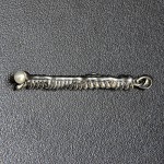 СРЕБЪРЕН МЕДАЛЬОН „ГРАВИТАЦИЯ“, С РЕЧНА ПЕРЛА