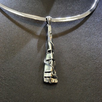 СРЕБЪРЕН МЕДАЛЬОН, РЪЧНА ИЗРАБОТКА